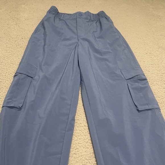 Aerie OFFLINE BY AERIE NYLON CARGO PANT Color Blue Size XS /Long - Picture 4 of 8